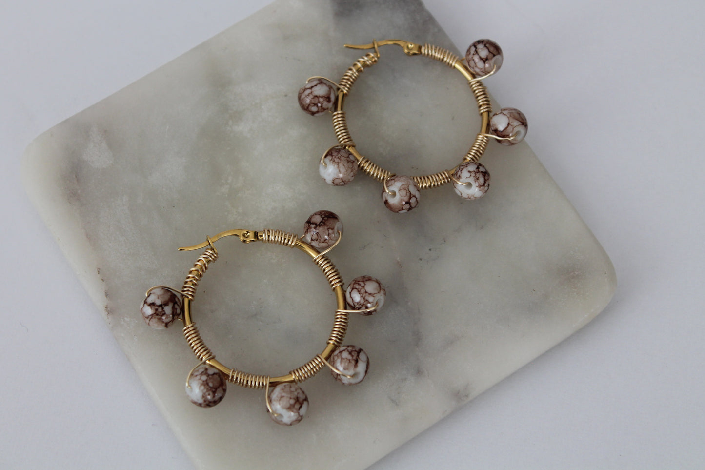 Piedra Natural Hoops